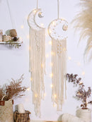 Ljojo™ Owl Dream Catcher Macrame Tapestry Wall Hanging for Boho Home Decor
