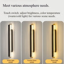 LED Wall Light Fixture for Bedroom Living Room by Ljojo - Modern Simple Strip Design