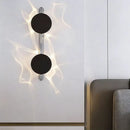 Water Ripple Nordic Wall Lamp Rotatable Shadow Light for Bedroom by Ljojo