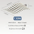 Modern Minimalist LED Pendant Light Fish Bone Chandelier by Ljojo for Home Decor & Living Room
