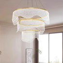 Ljojo LED Living Room Chandeliers Ceiling Lamp Hanging Lights