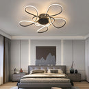 Nordic Luxury Art LED Pendant Light: Chrome/Gold Plated Flower Chandelier by Ljojo