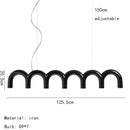 Ljojo Modern Art LED Pendant Light for Minimalist Italian Restaurant Chandeliers & Living Rooms