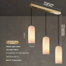 Natural Marble Pendant Light Luxury Bedroom Lamp by Ljojo - Modern Spanish Imported Design