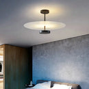 Nordic Decor Led Ceiling Chandelier: Black Acrylic Round Track Bar Indoor Lighting - Ljojo