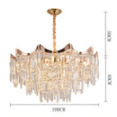 Luxury Crystal Pendant Lamp Modern Minimalist Villa Bedroom Dining Room Lighting Ljojo