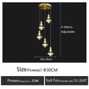 LED Crystal Ceiling Lamp Chandelier – Ljojo Luxury Lighting Fixtures