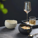 Ljojo Matte Ceramic Dessert Bowl Set for Molecular Cuisine Restaurant Tableware