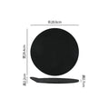 Ljojo Matte Stone Ceramic Plate Set for Molecular Cuisine and Desserts