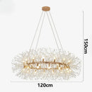 Ljojo LED Chandelier Staircase Pendant Light for Living & Dining Room Lighting