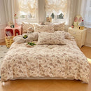 Ljojo 2025 Spring Summer Quilt Cover Set 13070 High-Count Cotton Bedding