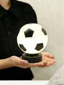 Football LED Creative Gift Table Lamp Kids Fans Boys Girls Bedroom Bedside Decor - Ljojo