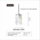 Modern Luxury Shell Chandelier Gold/Chrome Design for Dining & Living Room by Ljojo
