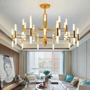 Ljojo Luxury Multi-Head Ceiling Chandelier LED Lighting Fixtures