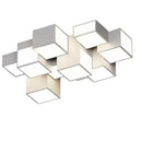 Nordic Designer LED Ceiling Lamp with Remote Dimming - Modern Lustres for Living Room and Bedroom by Ljojo