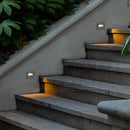 Ljojo LED Stair Lights Waterproof Outdoor Corner Lamp Villa Courtyard Step Lighting