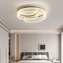 Modern Minimalist LED Ceiling Chandelier Cream Eye Protection Pendant Light by Ljojo for Bedroom Dinning Lighting