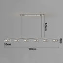 Nordic Glass LED Pendant Light for Living Dining Room Kitchen Chandelier by Ljojo