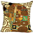 Gustav Klimt Printed Polyester Pillowcase for Home Sofa by Ljojo