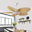 Ljojo Palm Leaf Resin Chandelier Nordic Branch Pendant Lamps – Stylish Vintage Hanging Chandeliers
