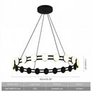 Ljojo Modern LED Pendant Light Fixture for Dining Room | Contemporary Indoor Hanging Lamp