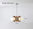 Ljojo Retro Restaurant Pendant Light Minimalist Dining Chandelier Wabi-sabi Designer Indoor Lighting