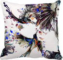 Crying Beautiful Eyes Anime Manga Teardrops Light Pillow Cover 45X45CM Ljojo Square