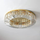 High-end Crystal Round Chandelier for Living Room & Bedroom Decor by Ljojo