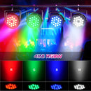 Ljojo™ 18LED Waterproof RGBW Par Lights for DJ Disco Party Bar Club