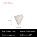 Italian Pendant Lights Stainless Steel Chandeliers for Living Room by Ljojo