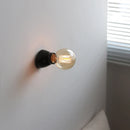 Ljojo LED Ceramic Base Glass Wall Light Fixture for Bathroom Mirror