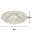 Ljojo Rice Paper Pendant Lamp for Living Room | Ceiling Hanging Light for Dining Bedroom