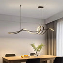 Ljojo Modern Minimalist LED Pendant Lights for Dining Living Room Home Decor Chandeliers
