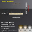 Ljojo Modern Art Decor Crystal LED Chandelier | Elegant Pendant Light for Living & Dining Room