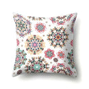 Abstract Geometric Bohemian Pillowcase in Colorful Exotic Style by Ljojo