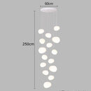Ljojo LED Pendant Light Chandeliers for Living Room Staircase Indoor Lighting