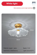 Nordic Restaurant Flower Led Ceiling Light Modern Coffee Shop Pendant Lamp Bedroom Bedside Bar Fresh E27 Hang Lamp by Ljojo