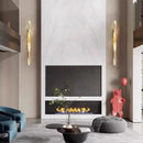 Nordic Crystal Wall Lamp LED Lighting Fixture Modern Bedroom Living Room Decor Ljojo