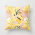 Ljojo Mid Century Geometry Abstract Pillow Case for Home Sofa Decor