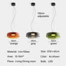 LED Glass Pendant Chandelier Minimalist Cafe Bar Decor Hanging Light by Ljojo