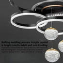 Modern Luxury LED Ceiling Chandelier Lamps - Creative Suspension Pendant Lights for Home Decor
