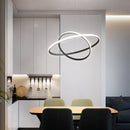 Ljojo Modern 4-Lamp LED Pendant Chandelier in 4 Colors