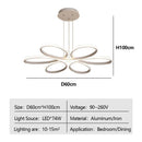 Ljojo LED Chandelier Ceiling Light for Home Decor Lighting Fixtures
