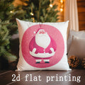 Christmas Santa Patterns Pillow Covers by Ljojo: Sofa, Bedroom, Car, Decor Cushion Cover