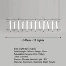 Ljojo LED Dining Room Chandelier for Modern Spaces