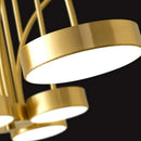 LED Copper Pendant Lights for Restaurant - Modern Atmosphere Chandeliers by Ljojo