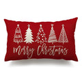 Christmas Snowman Tree Pillowcase - Ljojo Home Decoration Gift Suite