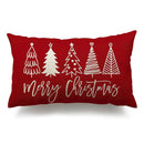 Christmas Snowman Tree Pillowcase - Ljojo Home Decoration Gift Suite