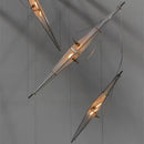 Modern Design Branch Pendant Light Fixture LED Glass Home Lighting by Ljojo.