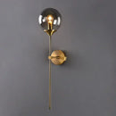 Ljojo Modern Glass Ball Led Chandelier Retro Ceiling Dining Room Bedroom Decoration Lighting